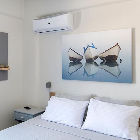 Just Blue With Amazing Sea Views In Piso Livadi Villa Dış mekan fotoğraf