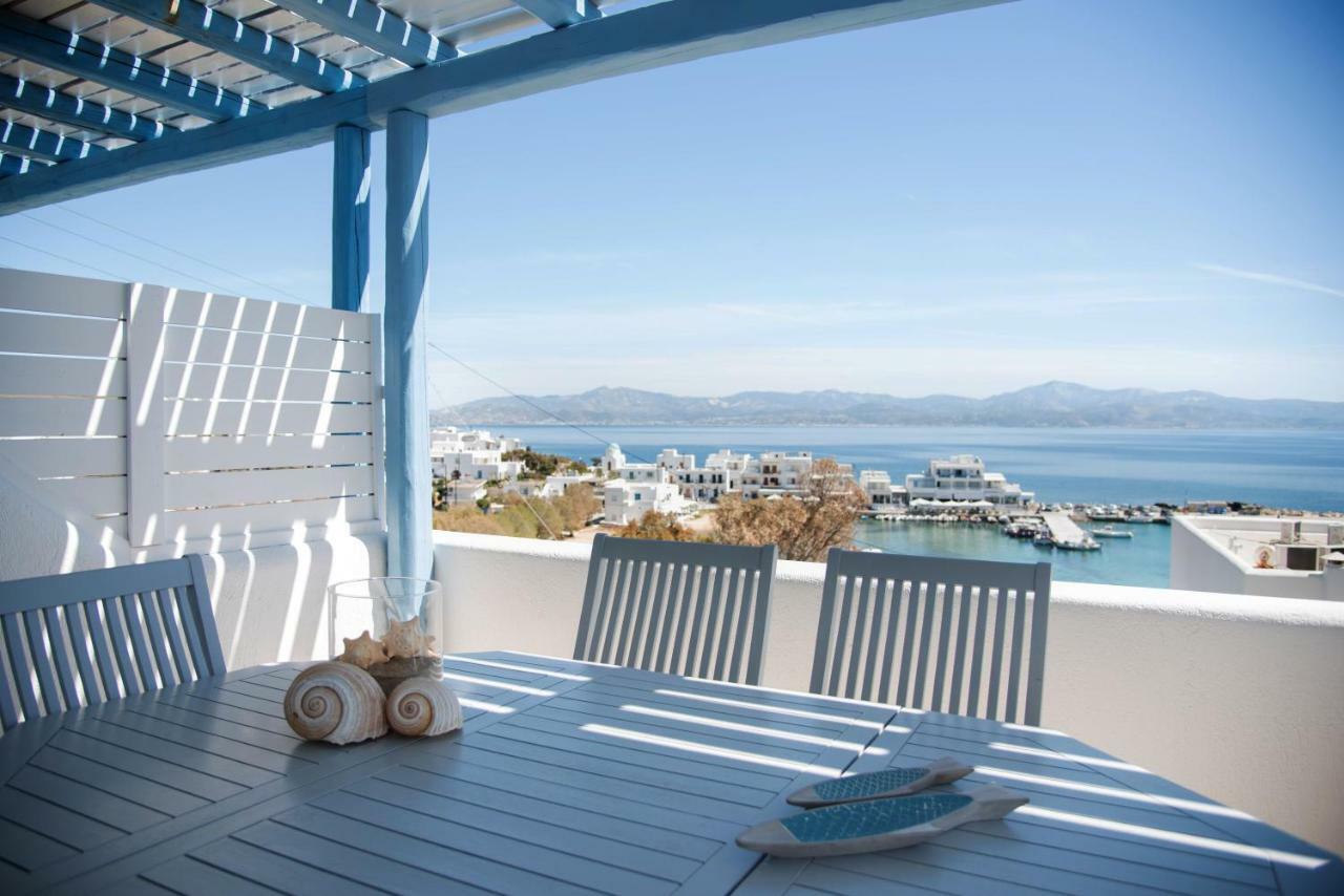 Just Blue With Amazing Sea Views In Piso Livadi Villa Dış mekan fotoğraf