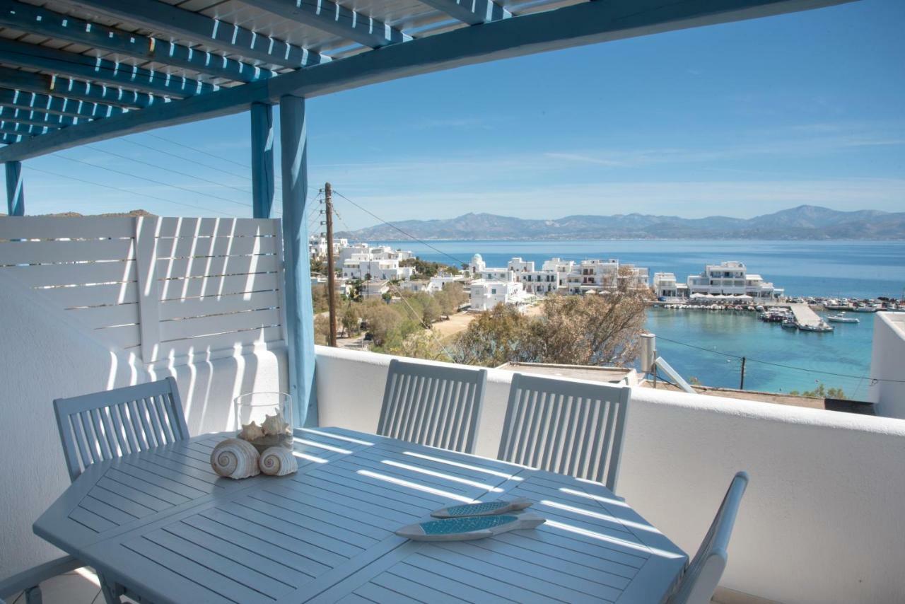 Just Blue With Amazing Sea Views In Piso Livadi Villa Dış mekan fotoğraf